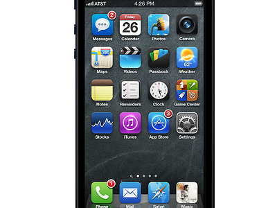 New iOS Homescreen homescreen ios redesign