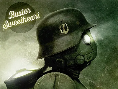 Nazi Robot art concept