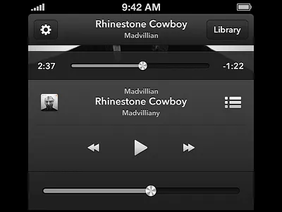 Now Playing app ios iphone music now playing