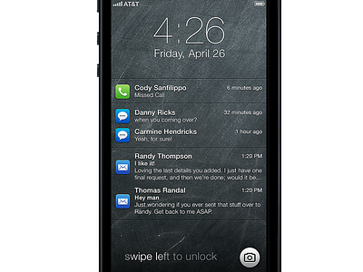 A New Lockscreen ios lockscreen redesign