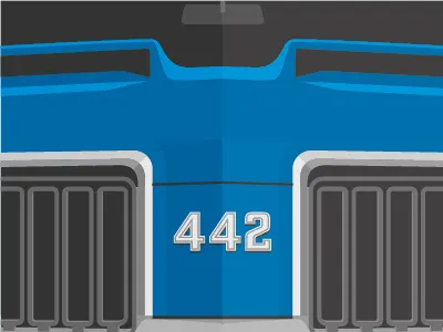 American Muscle Olds 442 442 american blue car fathers day gray iconic illustration muscle oldsmobile tire vintage