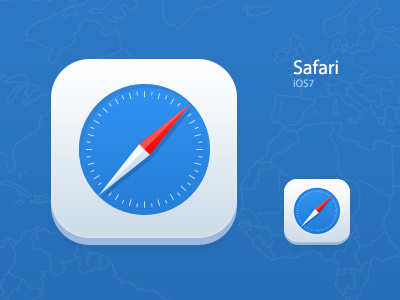 Safari Icon (free to use) icon icons ios7 new
