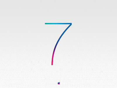 iOS 7 Wallpaper 7 apple color free gradient ios ios 7 iphone wallpaper