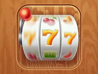 Classic Slot iOS icon app casino classic game icon interface ios iphone slot wood