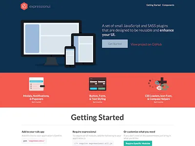 Introducing expressionui buttons clean expressionui flat forms glyphs interface kit light ui white