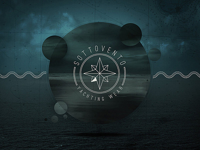 Sottovento Yachting Wear - "From The Sea" bubble design minimal poster poster design sea sottovento texture typography ui ux visual yacht
