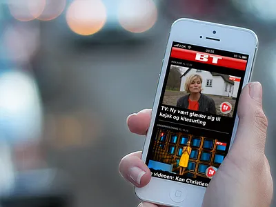 BT Video app bt iphone native red video