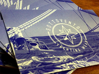 Sottovento Yachting Wear - Business Card branding business card corporate corporate identity design grid logo shop sottovento ui ux visual