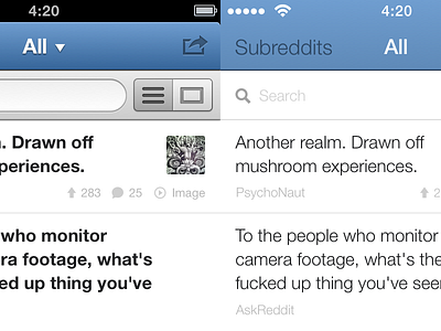 I didn't ask for this… ios6 ios7