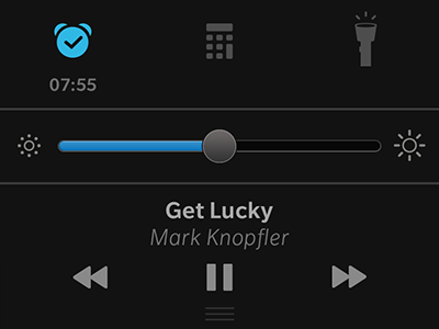 BB10 Control Center bb10 blackberry10 settings