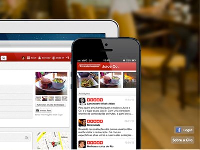 Glio New Landing Page blur background css glio html login responsive design splash page
