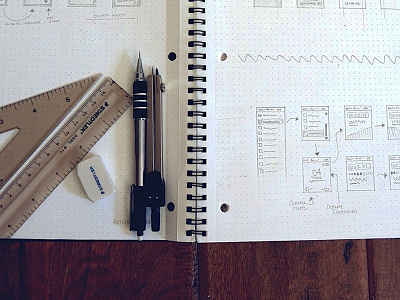 Early UI Sketch interface sketch tiny ui
