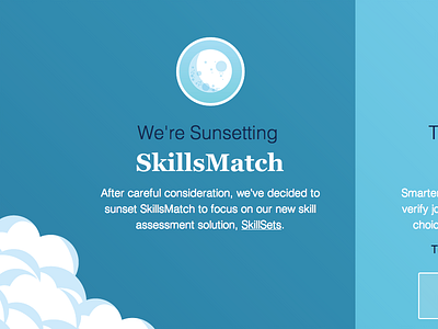 Product Sunset airplane cloud landing page moon product sunset