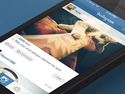Instagram iOS7 instagram interface ios7 iphone ui