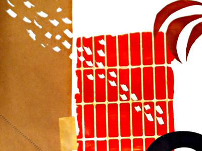 Hey Nineteen collage color pattern texture typography