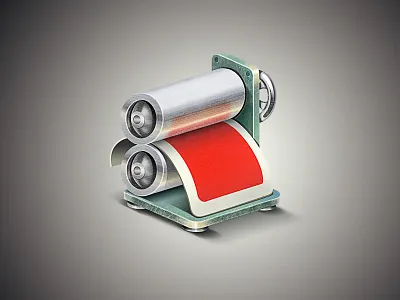 PDF Squeezer icon illustration ios mac pdf pressing sketch squeezer