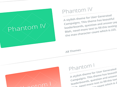 WIP Theme Gallery batch clean gallery minimalist selection theme ui web wip
