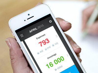 Budget control iPhone app app budget control finances iphone metro