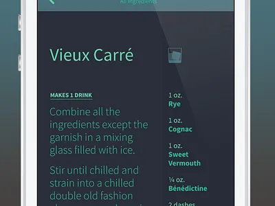 Drink App Make Drink app design drinks flat icons ios iphone mobile