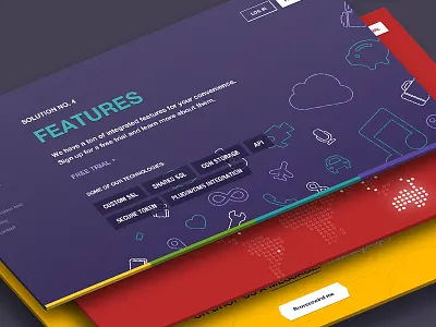 Features abdoc features icon microsite tags ui web