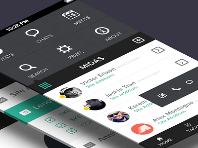 Midas app apple collaboration concept email im innovation ios iphone iphone 5 team wip