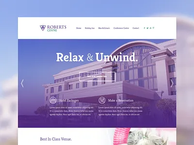 Hotel Site center conference hotel website