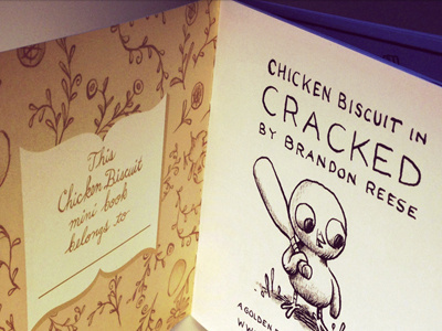 Mini-comic, interior biscuit book booklet chick chicken comic comics cracked mini