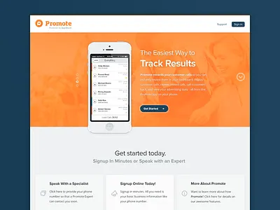 Signup hero options responsive sign signup site slider slideshow up web website