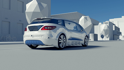 Concept visualization | Mobility Safety Autoliv 3d cinema4d concept design redshift rendering