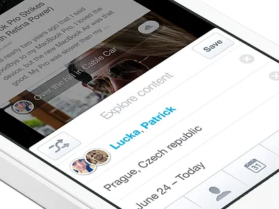 Mobile Concept for Jolicloud control filter ios iphone jolicloud