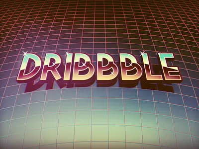 Dribbble Retro game grid old retro school wallpaper