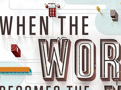 The internet of things illustration