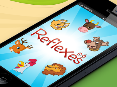 iPhone game app graphic design illustration iphone iphone app iphone game design