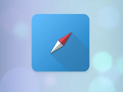 Safari graphics icon ios ios7 photoshop practice safari