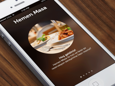 Walkthroughs (gif) animated animation gif hemen masa ios ios 7 ios app walkthroughs