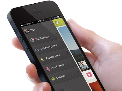 Tyle Menu Preview app ios menu tyle
