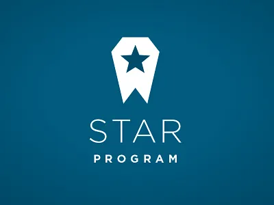 Star Logo 3 angular blue branding color icon identity logo mark polygon prototype space star