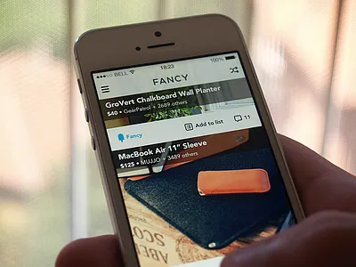 Fancy app concept app fancy ios ios7 iphone ui user itnerface ux visual
