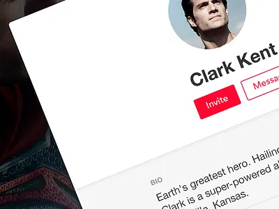 Profile Modal profile