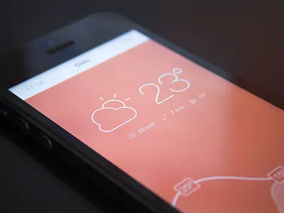 Shade graph ios 7 iphone shade weather app