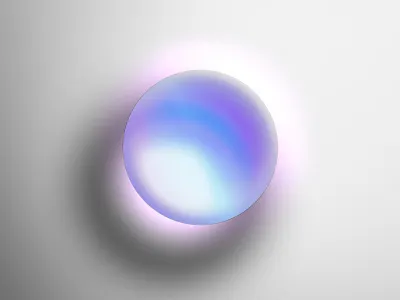 One Circle Layer Style - Pearlescent Glass Sphere 1 layer 3d glass layer style pearl photoshop