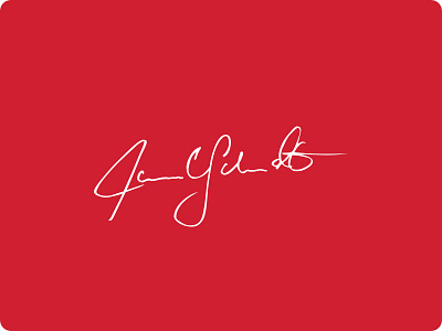 Process of Signature logo script signature typo typography