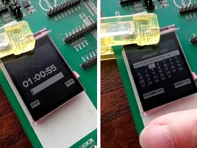 Early Testing engineering interface smartwatch ui wathc