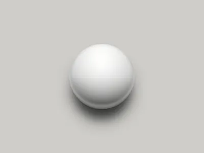 One Layer Style - Cue Ball ball cue grey layer one psd rebound style white