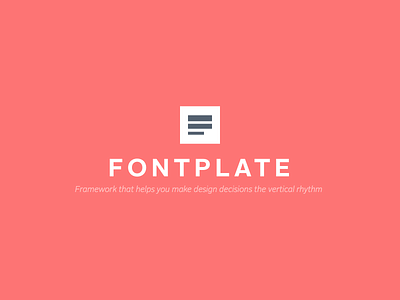 Fontplate boilerplate css css3 font framework sass template typography vertical rhythm