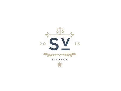 Monogram australia crest monogram simple simplevisa visa