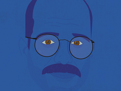 Arrested Development - Tobias Fünke arrested development art blue illustration poster print tobias tv tv show