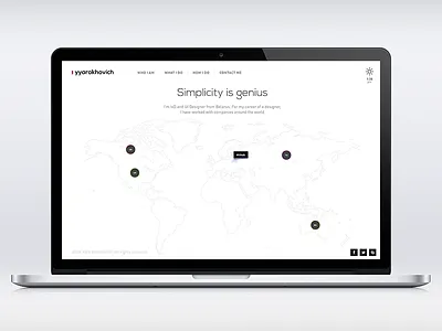 My Homepage :) homepage map portfolio projects website