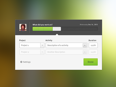 Logger UI logger progress ui