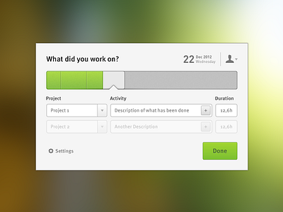 Logger UI logger progress ui